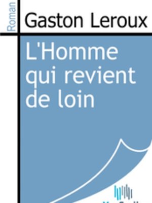 cover image of L'Homme qui revient de loin